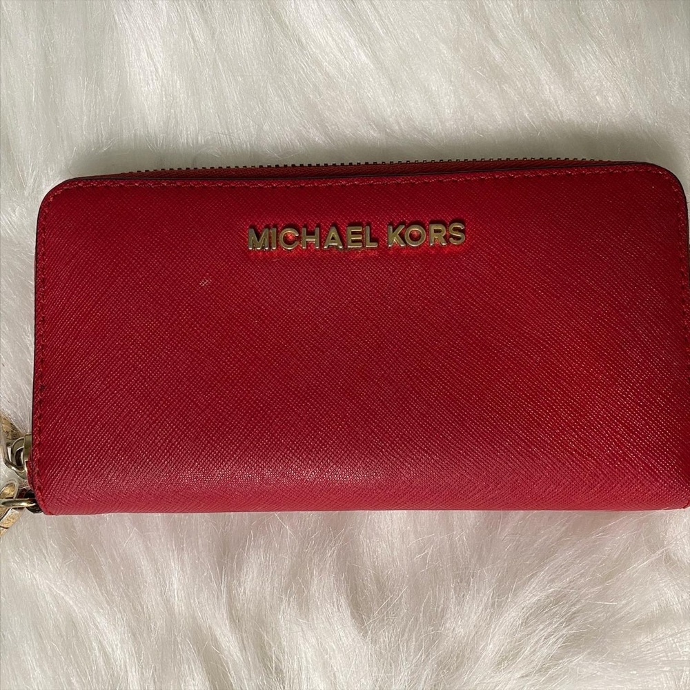 Michael Kors Red Wallet